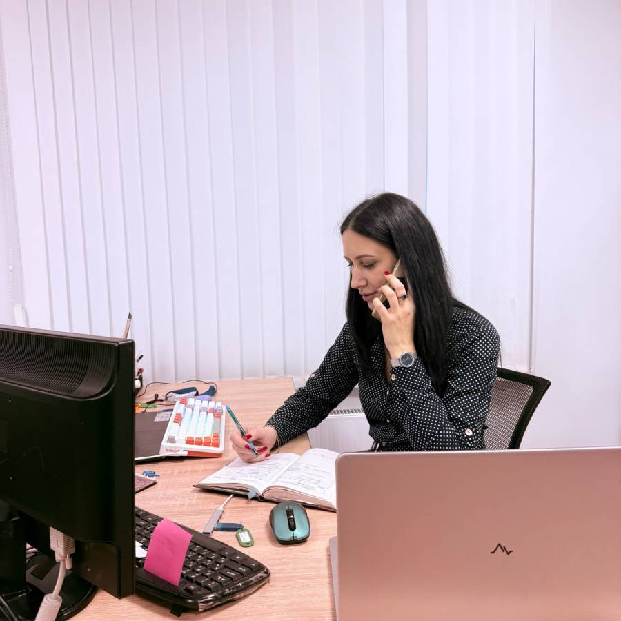 Руководитель на рабочем месте